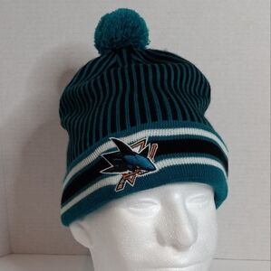 San Jose Sharks NHL Knit Hat. Youth.